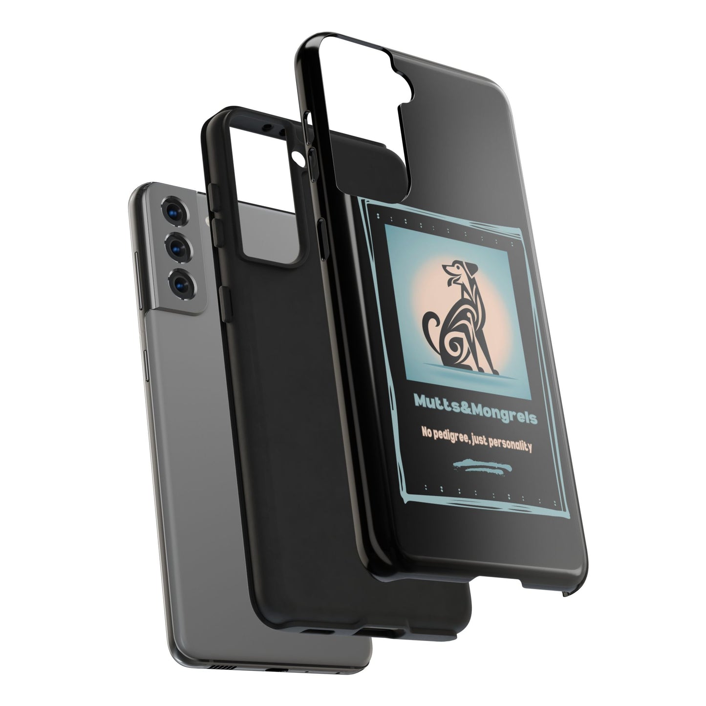 No Pedigree, Just Personality Phone Case – Protect Your Phone with Pup Pride