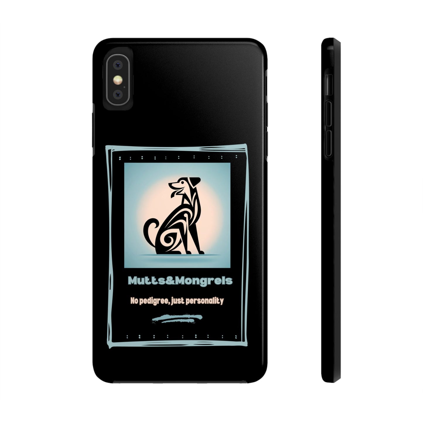 No Pedigree, Just Personality Phone Case – Protect Your Phone with Pup Pride