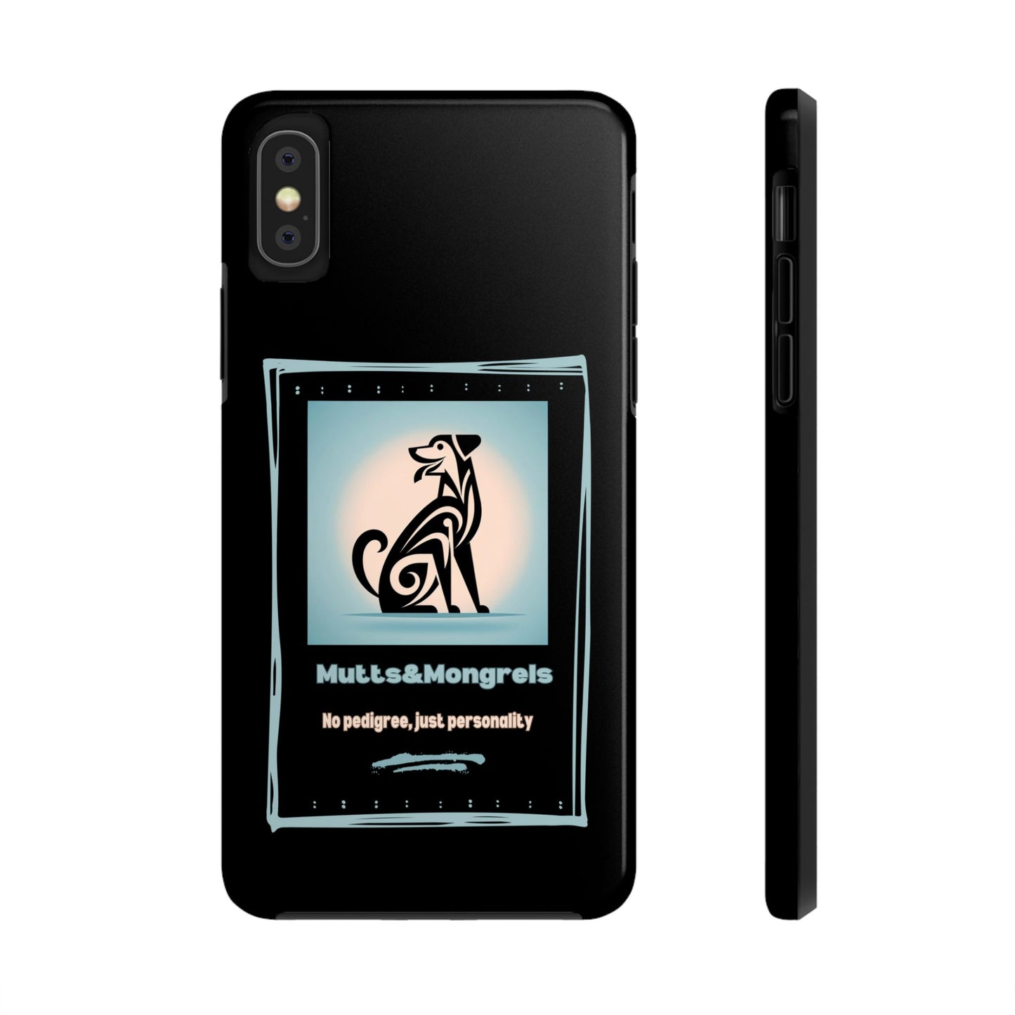 No Pedigree, Just Personality Phone Case – Protect Your Phone with Pup Pride