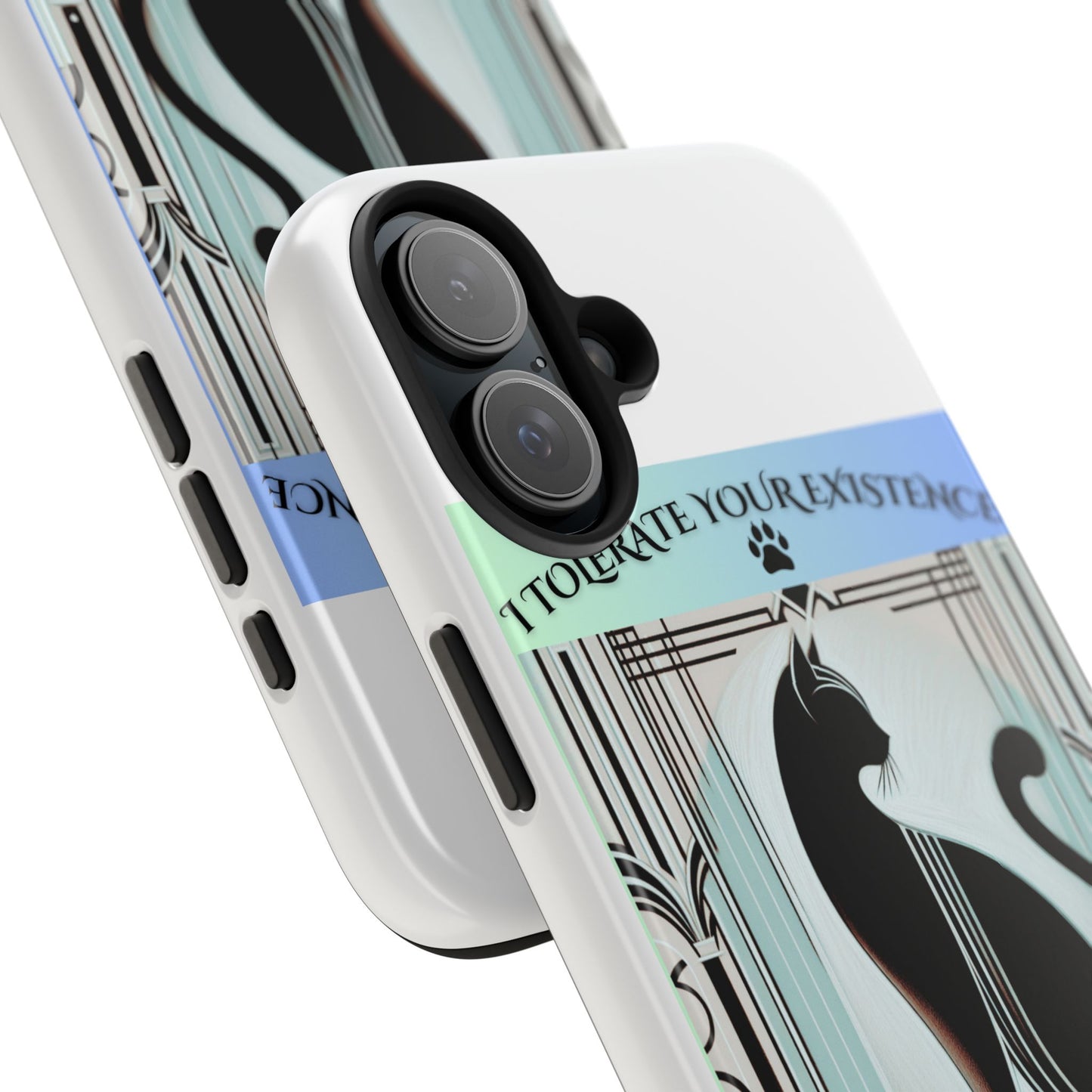 I Tolerate Your Existence Therefore I Grace You With My Presence – Cat Phone Case