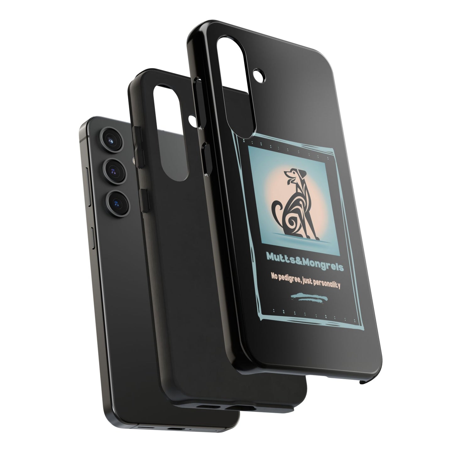 No Pedigree, Just Personality Phone Case – Protect Your Phone with Pup Pride