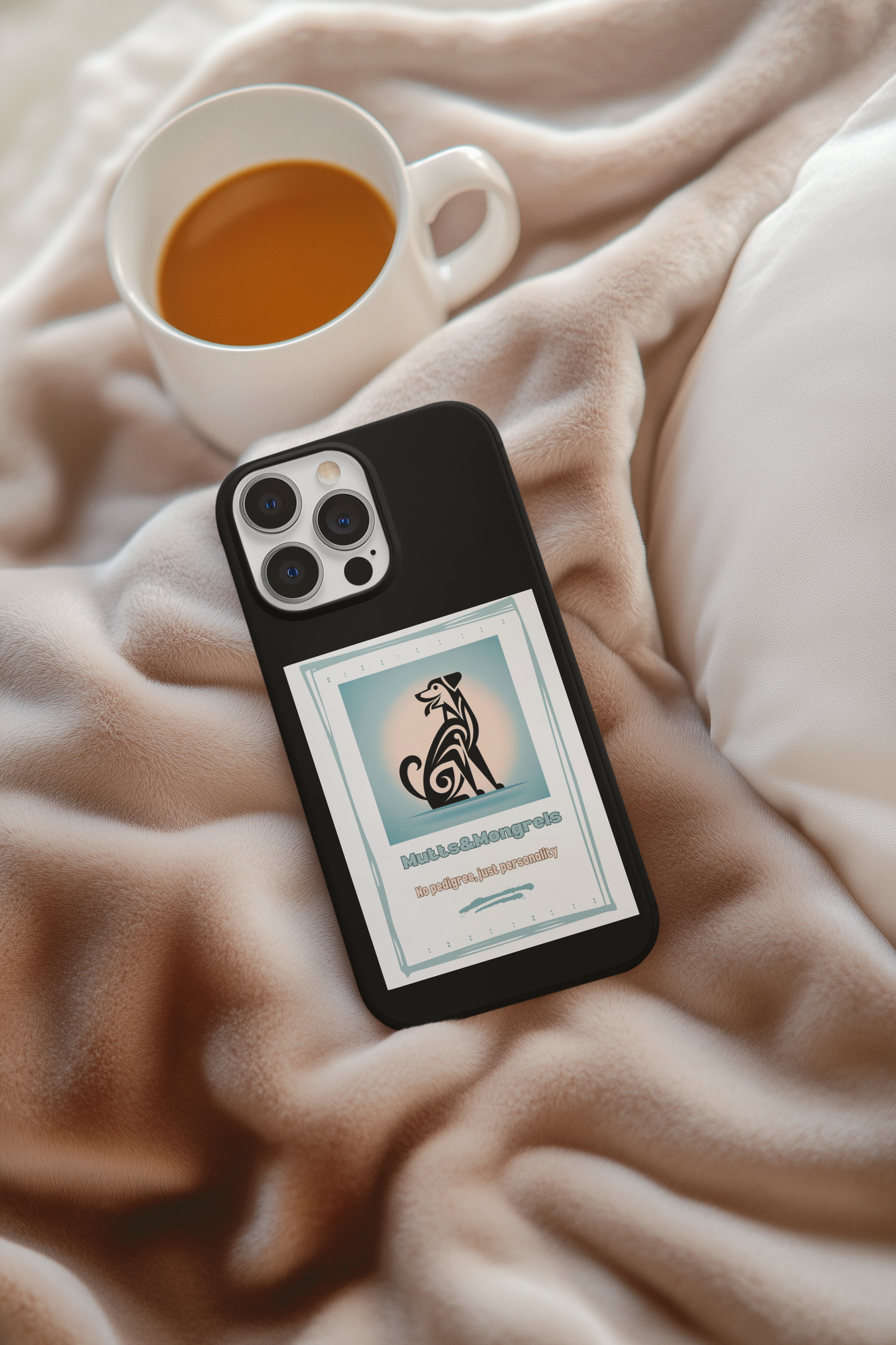 No Pedigree, Just Personality Phone Case – Protect Your Phone with Pup Pride
