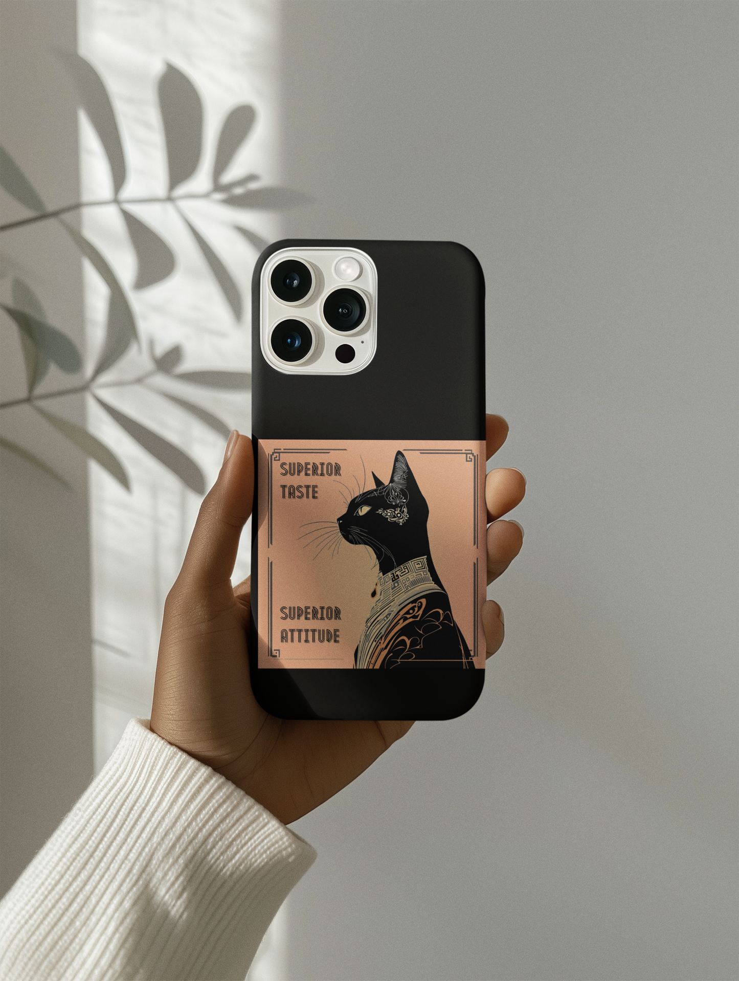 Superior Taste, Superior Attitude – Phone Case