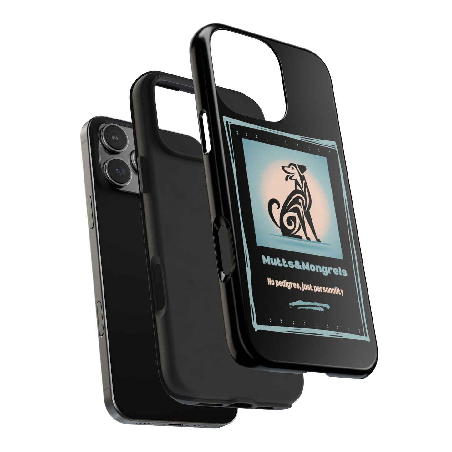 No Pedigree, Just Personality Phone Case – Protect Your Phone with Pup Pride