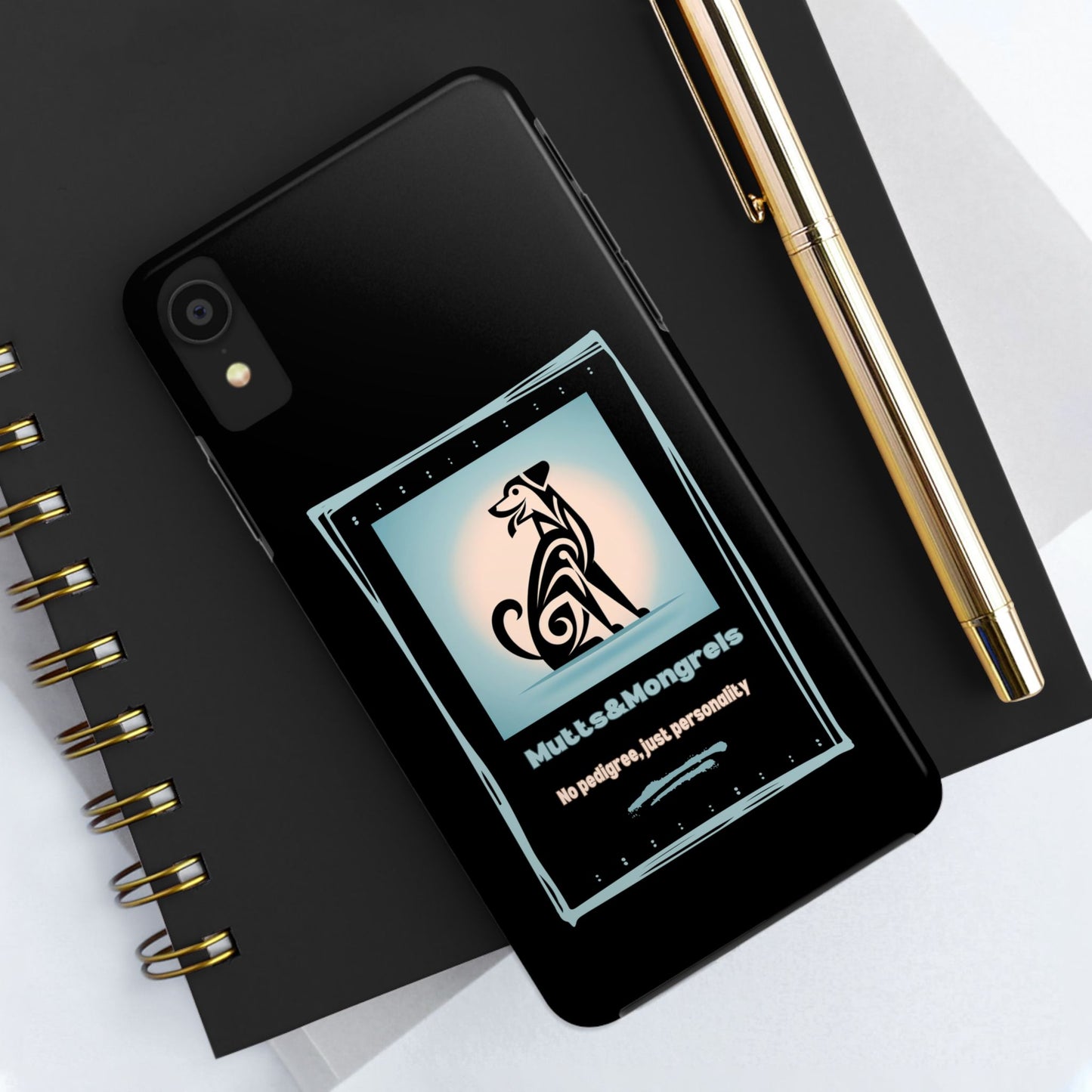 No Pedigree, Just Personality Phone Case – Protect Your Phone with Pup Pride