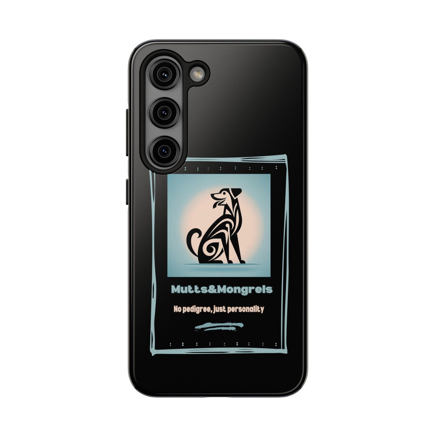 No Pedigree, Just Personality Phone Case – Protect Your Phone with Pup Pride