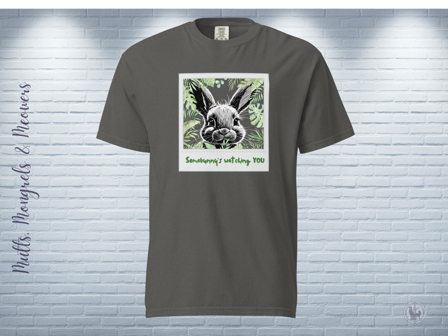 T-Shirt Funny Comfort Colors Bunny Tee Sarcastic Gift Unisex Fit Unique Rabbit Shirt Whimsical Bunniful Humor Summer Animal Lovers Apparel