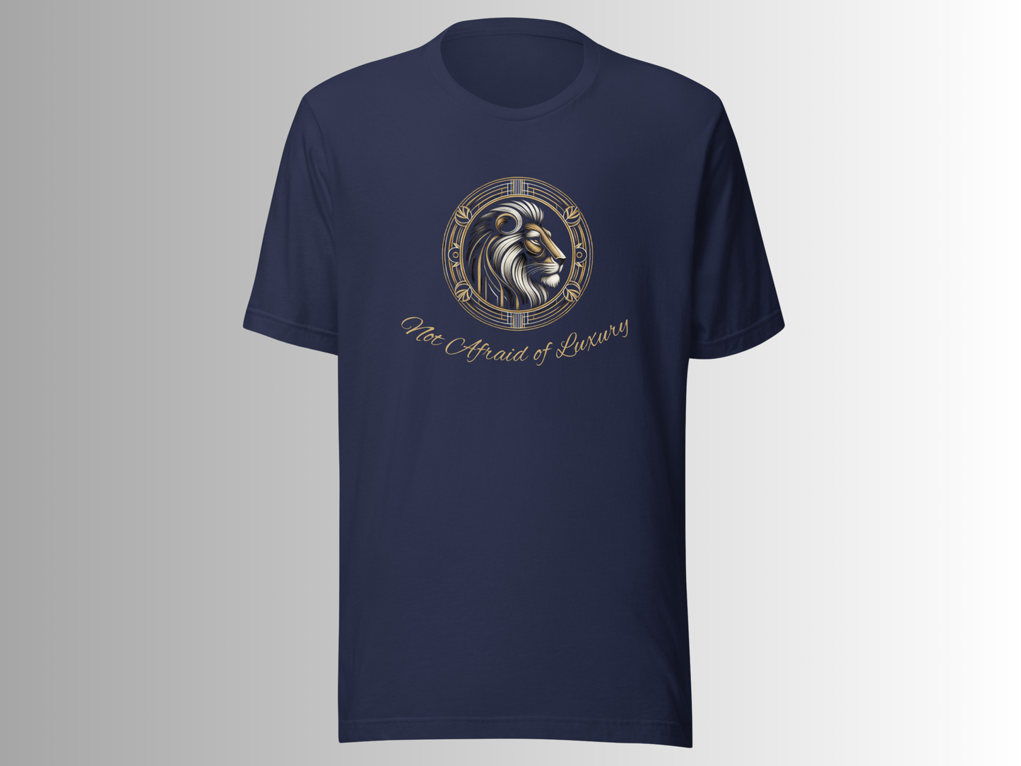 Unisex T-shirt Funny Sarcastic Lion Shirt Astrology Apparel Leo Gift Bold Horoscope Tee Luxury Star Sign Top for Animal Lovers Unique Zodiac