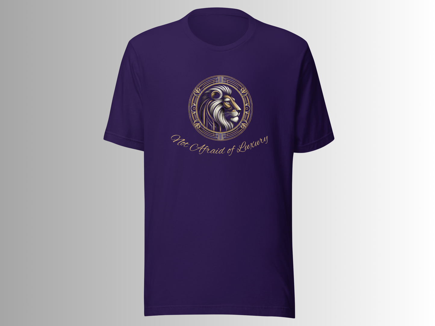 Unisex T-shirt Funny Sarcastic Lion Shirt Astrology Apparel Leo Gift Bold Horoscope Tee Luxury Star Sign Top for Animal Lovers Unique Zodiac