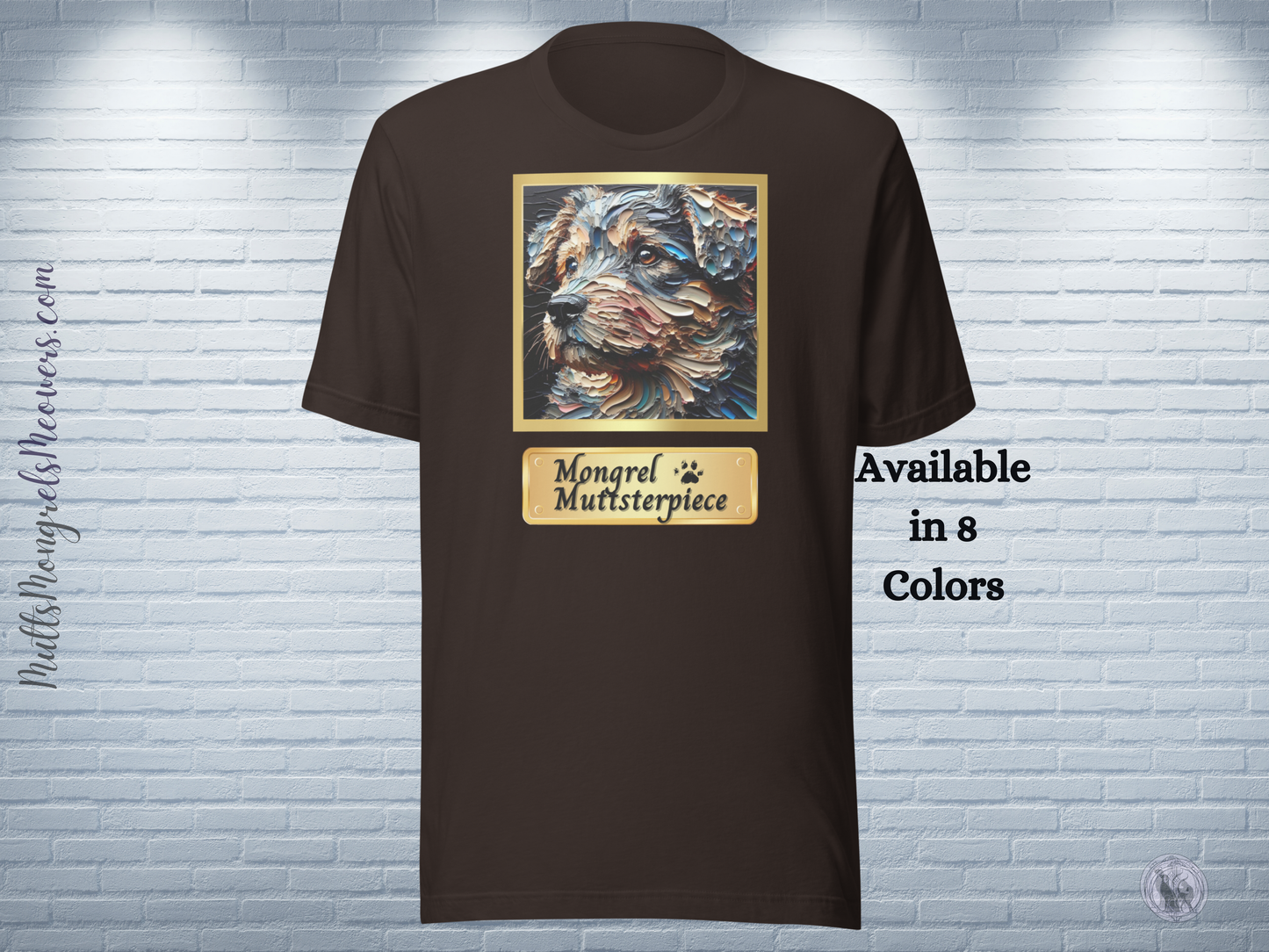 T-Shirt Mixed Breed Rescue Dog Shirt Funny Dogful Tee Mongrel Pride Apparel Dog Lover Gift Unique Theme Unisex Graphic Mutt Retro Dog Mom