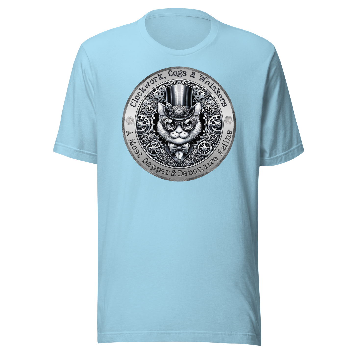 T-Shirt Mixed Breed Steampunk Cat Shirt Feline Lover Gift Victorian Kitty Tee Unique Cat Theme Unisex Catful Pet Apparel Cat mom Cat Dad