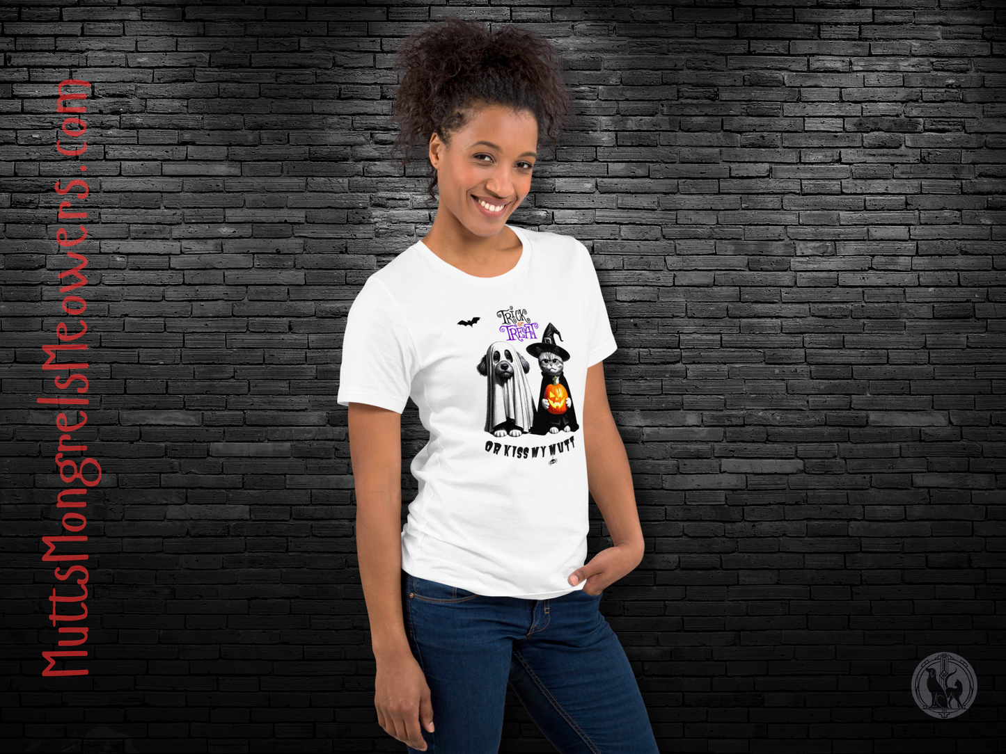 Funny Unisex Cat and Dog T-shirt - Sarcastic Halloween Gift for Pet Parents