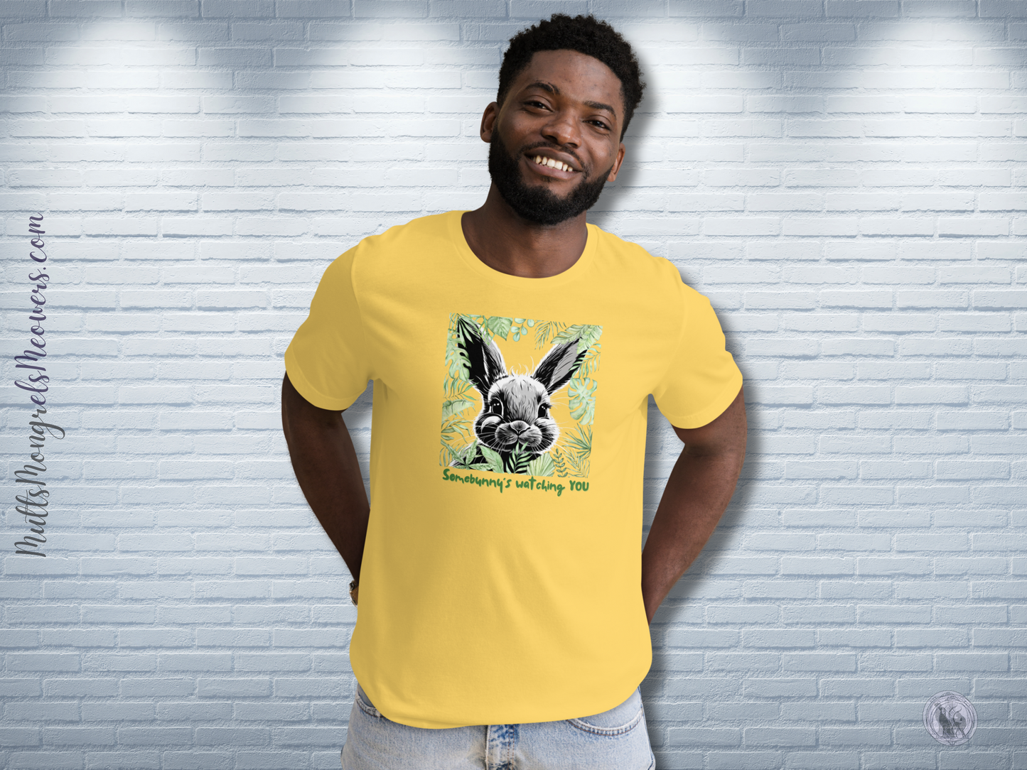 T-Shirt Funny Bunny Shirt Sarcastic Gift for Rabbit Lovers Whimsical Bunniful Humor Unisex Fit Summer Tee Adopted Animal Parent Apparel