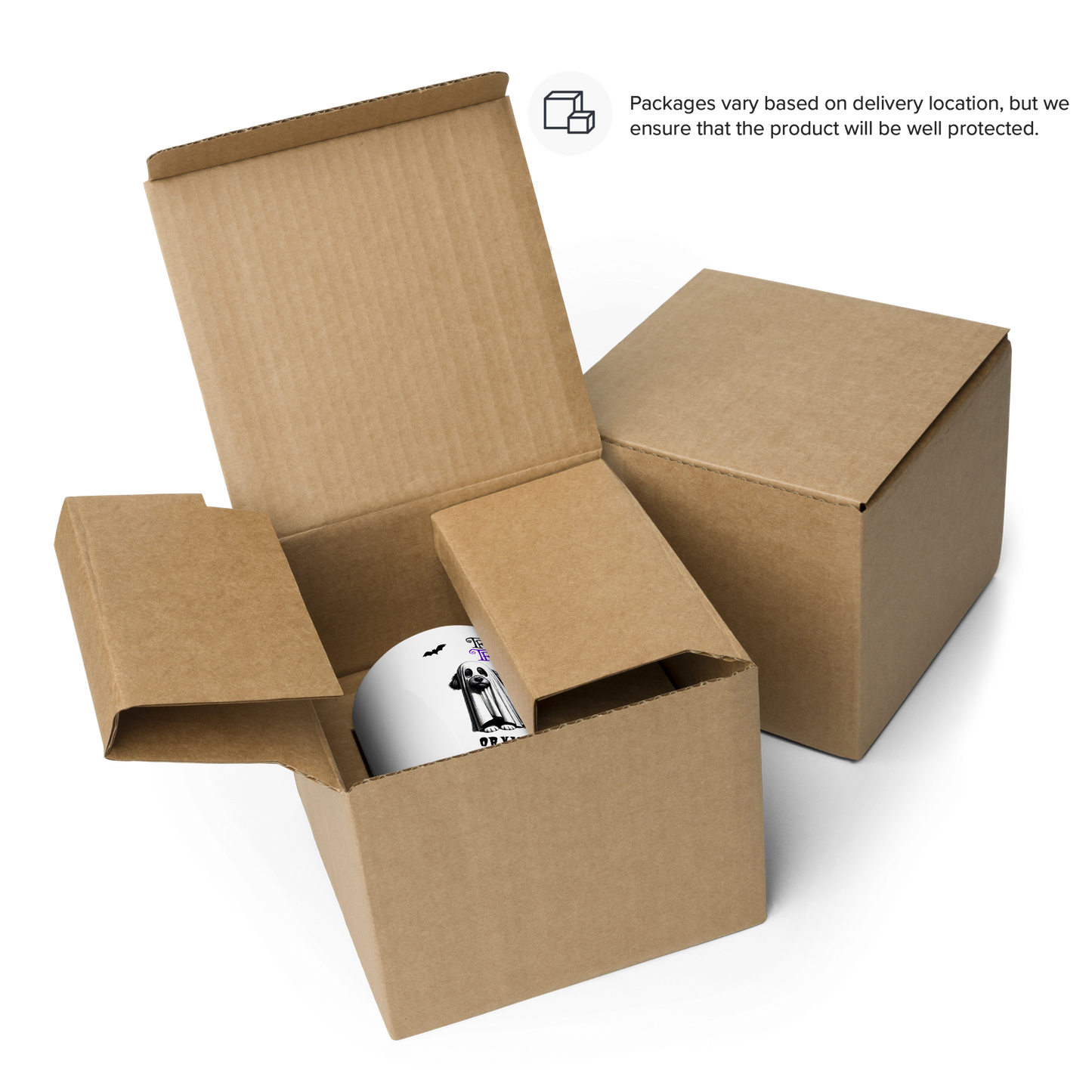 Funny Cat and Dog Mug with Color Inside - Sarcastic Halloween Gift for Pet Parents