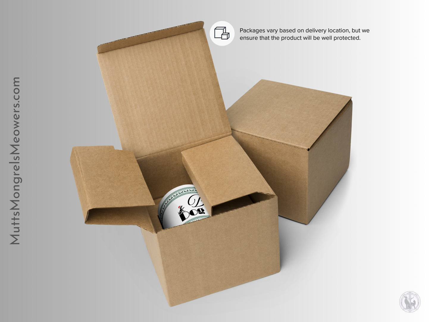 Customizable Dog Dad Mug with Color Inside - Festive Christmas Gift