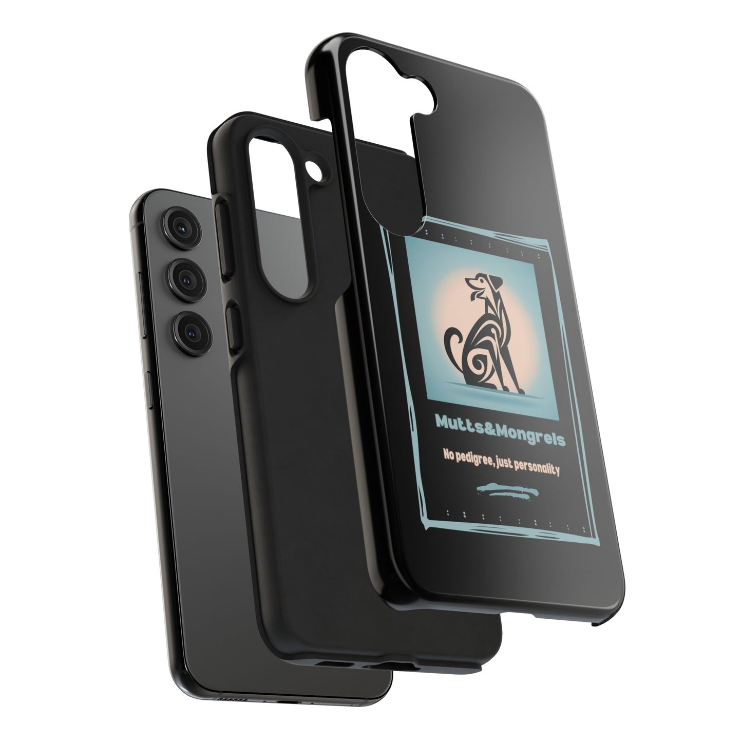 No Pedigree, Just Personality Phone Case – Protect Your Phone with Pup Pride