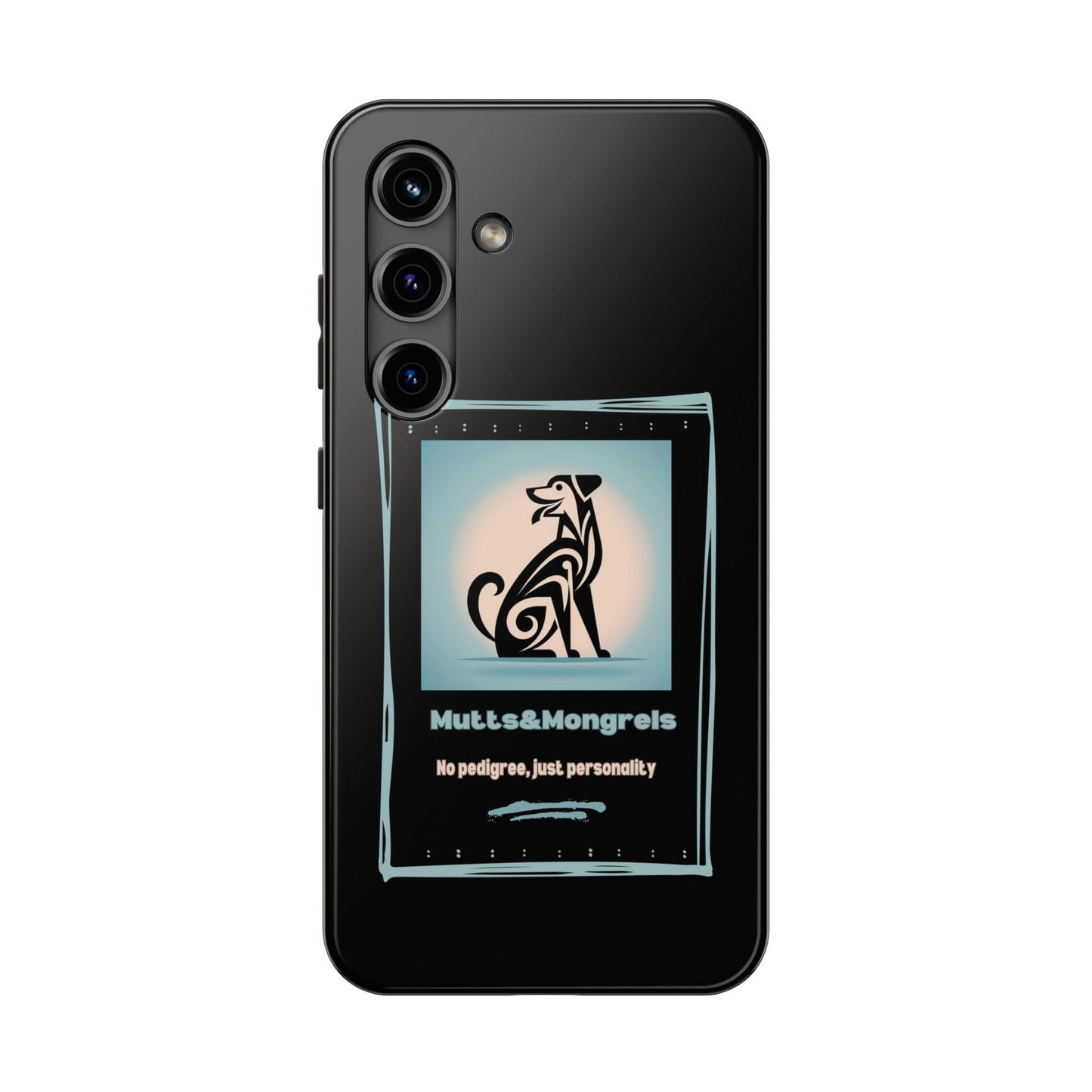 No Pedigree, Just Personality Phone Case – Protect Your Phone with Pup Pride