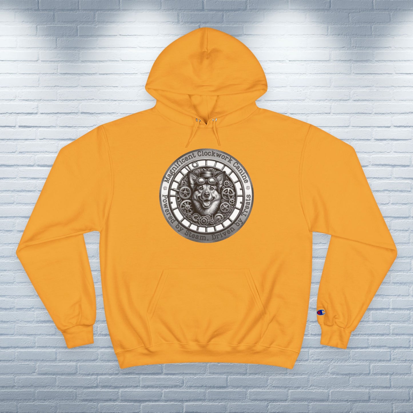 Champion Hoodie Mixed Breed Rescue Dog Mongrel Dogful Steampunk Victorian Canine Gift Quirky Pet Apparel Unique Mutt Lover Cat Mom Dad
