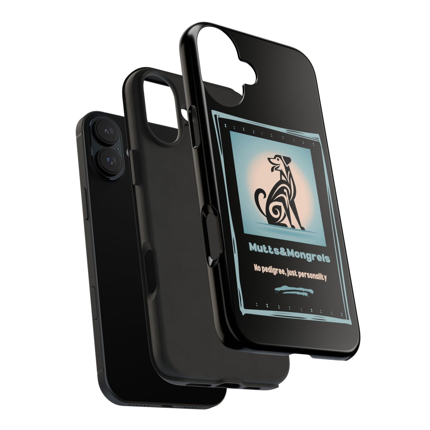 No Pedigree, Just Personality Phone Case – Protect Your Phone with Pup Pride