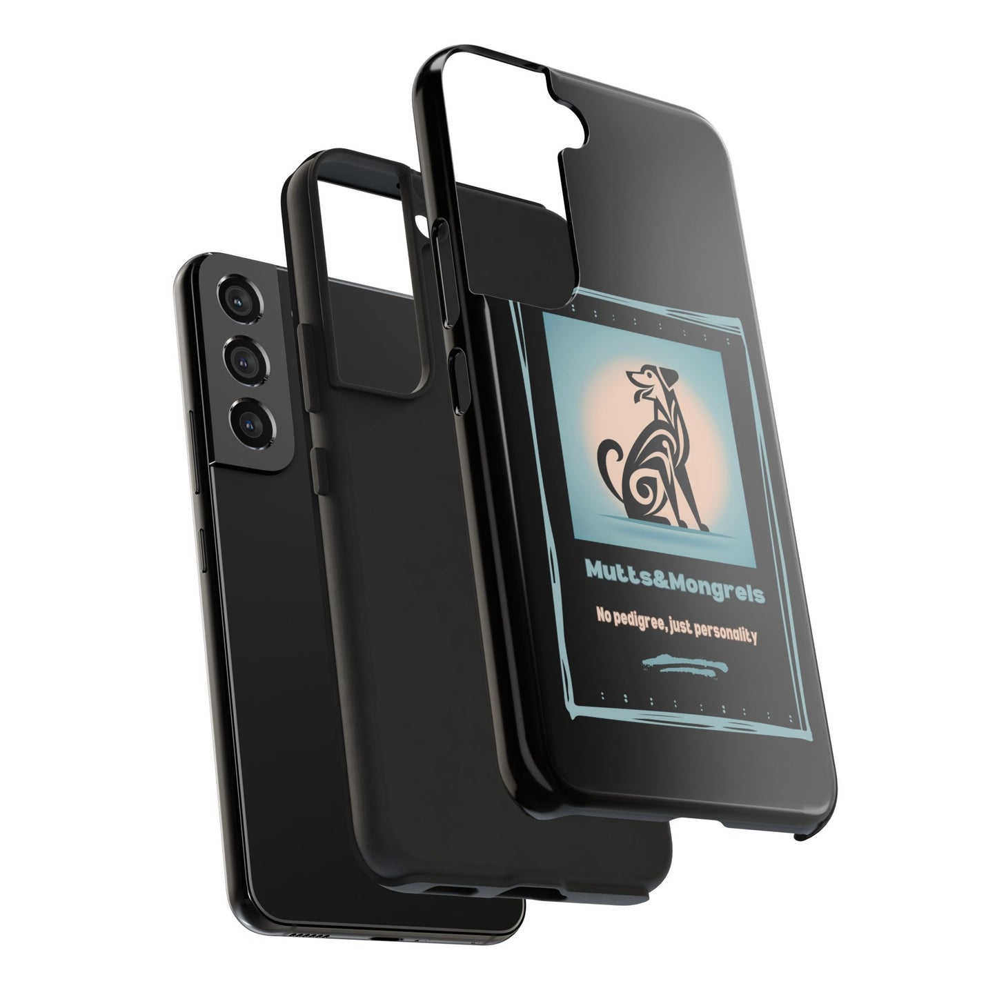 No Pedigree, Just Personality Phone Case – Protect Your Phone with Pup Pride