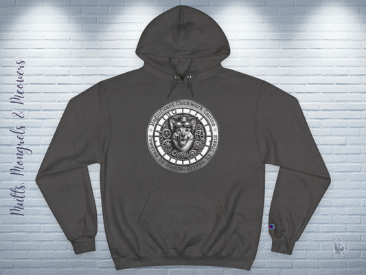 Champion Hoodie Mixed Breed Rescue Dog Mongrel Dogful Steampunk Victorian Canine Gift Quirky Pet Apparel Unique Mutt Lover Cat Mom Dad