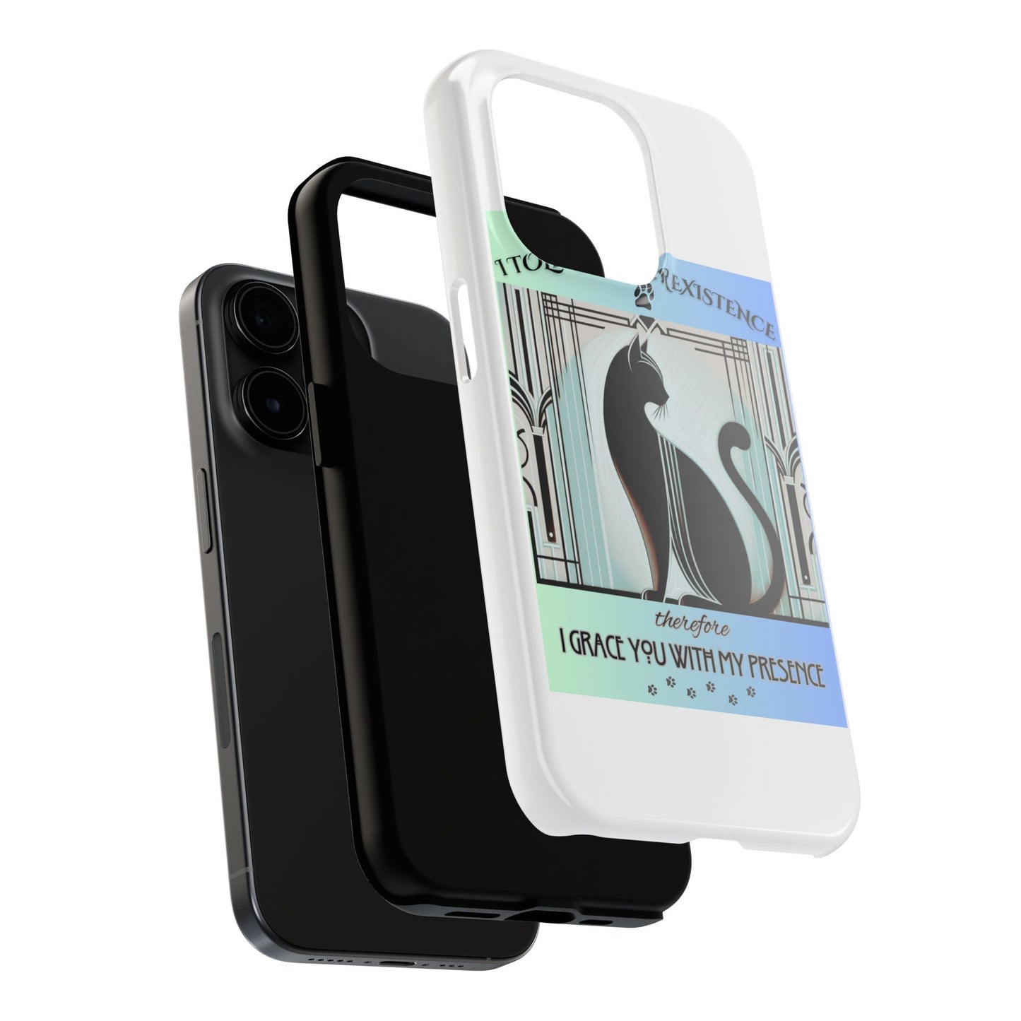 I Tolerate Your Existence Therefore I Grace You With My Presence – Cat Phone Case