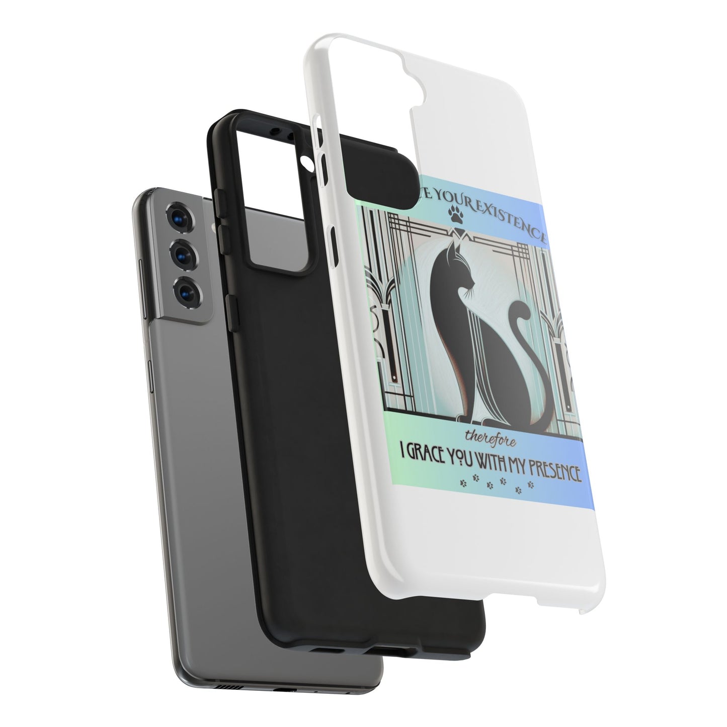 I Tolerate Your Existence Therefore I Grace You With My Presence – Cat Phone Case