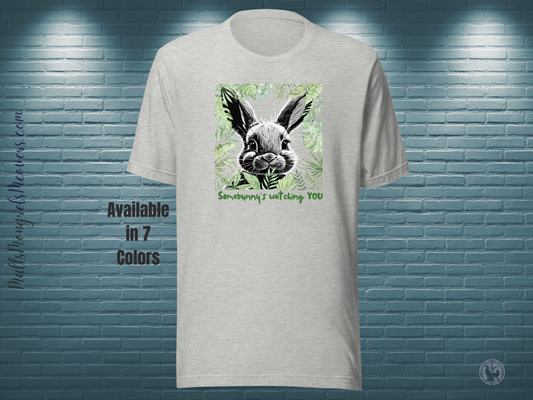T-Shirt Funny Bunny Shirt Sarcastic Gift for Rabbit Lovers Whimsical Bunniful Humor Unisex Fit Summer Tee Adopted Animal Parent Apparel
