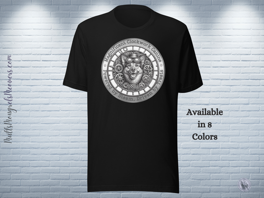 T-Shirt Mixed Breed Dog Steampunk Mongrel Tee Victorian Mutt Apparel dogful Gift Unique Canine Lover Unisex Funny Dog Shirt Dog Mum Dog Dad