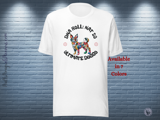T-Shirt Mixed Breed Dog Lover Tee Rescue Dog Shirt Quirky Gamer Mutt Apparel Geeky Dogful Gift Theme Unisex Mongrel Dog Mom Dog Dad Retro