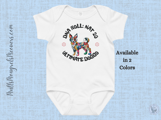 Baby Jersey Gift for Dog Lovers Funny Dogful Mutt Gamer Bodysuit Retroeful Baby Shower Gift Vibeful Geeky Rescue Dog Parents Babies Gifted