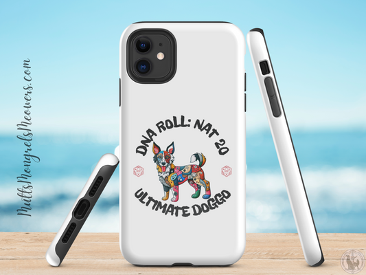 iPhone Tough Case Design Dog Lovers Ultimate Mixed Breed Dogful Phone Case Dog Pride Luck Magic Bark Win Crit Flair