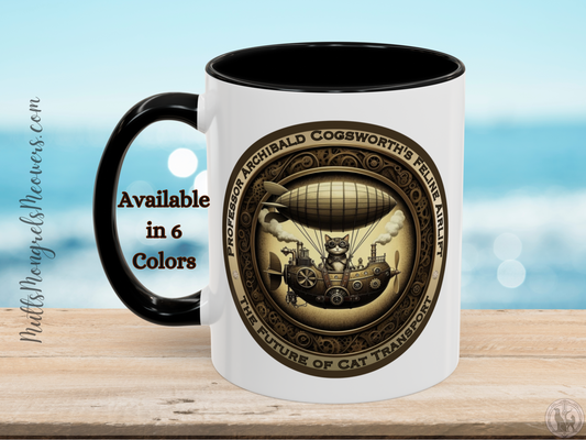 Mug Vintage Cat Tea Mug Quirky Gift Coffee Cup Cat Themed 11oz Perfect Gift For Catful Lovers Steampunk Victorian Feline