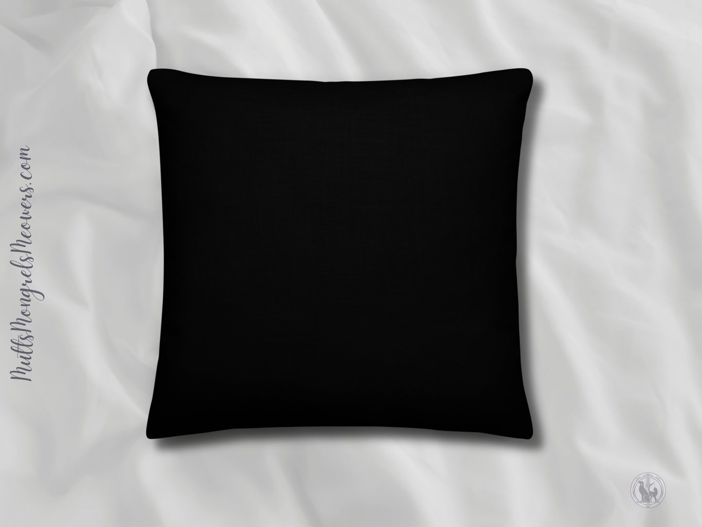 Pillow Throw Limited Edition Mongrel Art Deco Design For Dog Lovers Mixed Breed Dogful Unique Rescue Mutt Pet Homes Dog Mum Dog Dad Couch