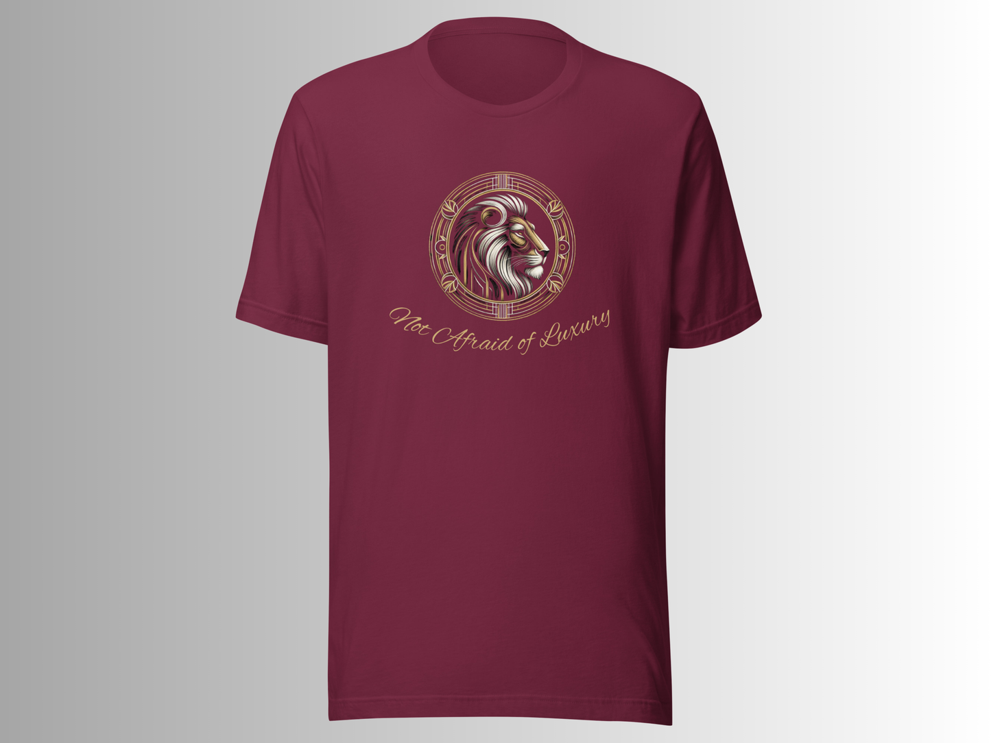 Unisex T-shirt Funny Sarcastic Lion Shirt Astrology Apparel Leo Gift Bold Horoscope Tee Luxury Star Sign Top for Animal Lovers Unique Zodiac
