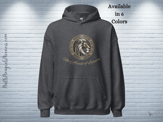 Unisex Hoodie Funny Sarcastic Lion Top Astrology Apparel Leo Gift Bold Horoscope Gildan Casual Wear Luxury Star Sign Animal Lovers Zodiac