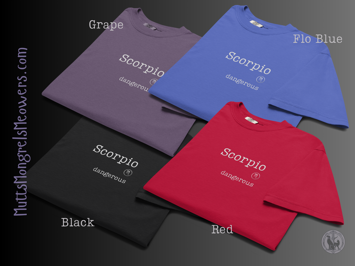 Unisex Dangerous Scorpio Astrology T-Shirt - Comfort Colors Zodiac Gift Tee