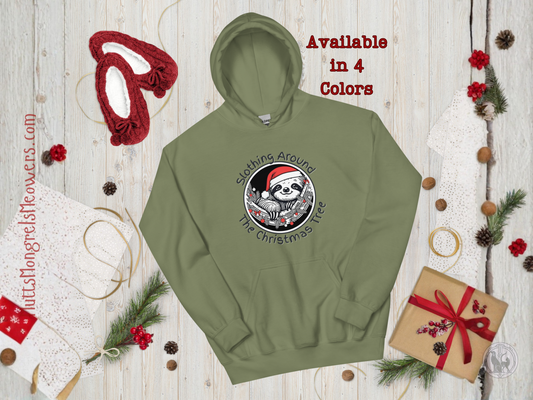 Funny Sloth Unisex Hoody: Cozy Christmas Gift for Animal Lovers