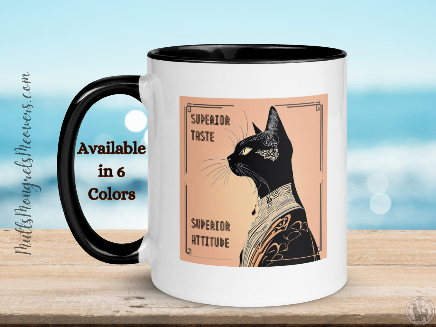 Mug Funny Cat Cup Tea Mug Cat Lover Gift Coffee Style Cat Themed 11oz  Perfect Gift For Catful Lovers Humorous Art Deco Theme