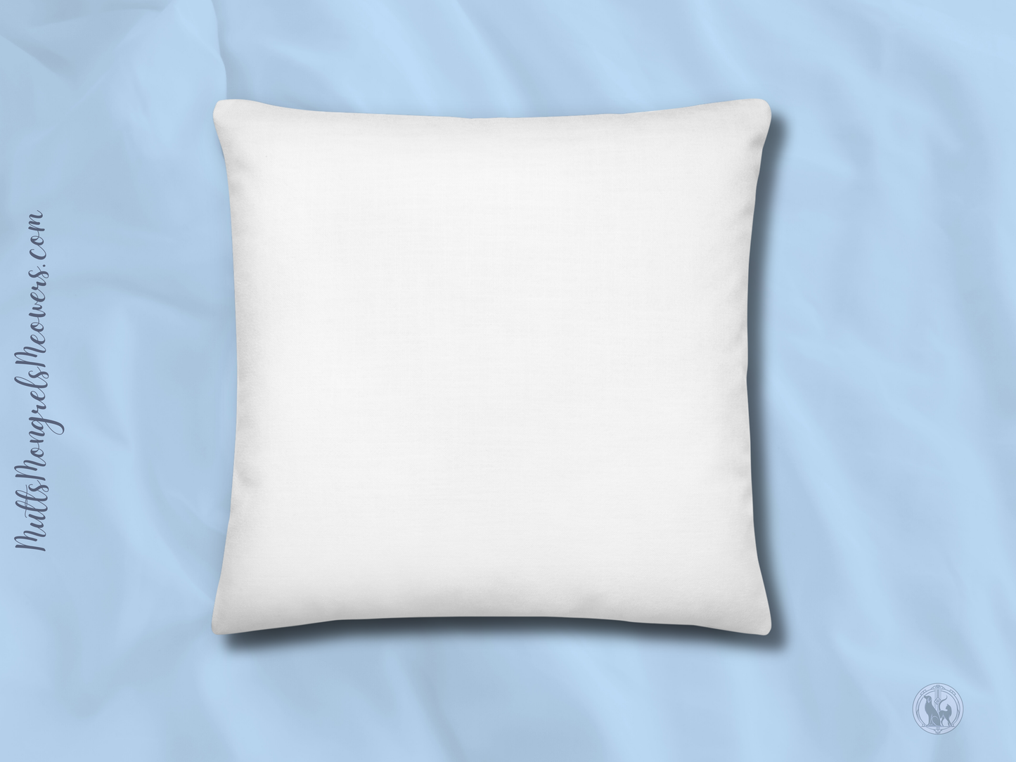 Pillow Throw Gamer Dog Retro Design Dog Lovers Mixed Breed Dogful Geeky Pillow Rescue Mutt Dog Mom Gift Mongrel Pride Gaming Canine Dog Dad