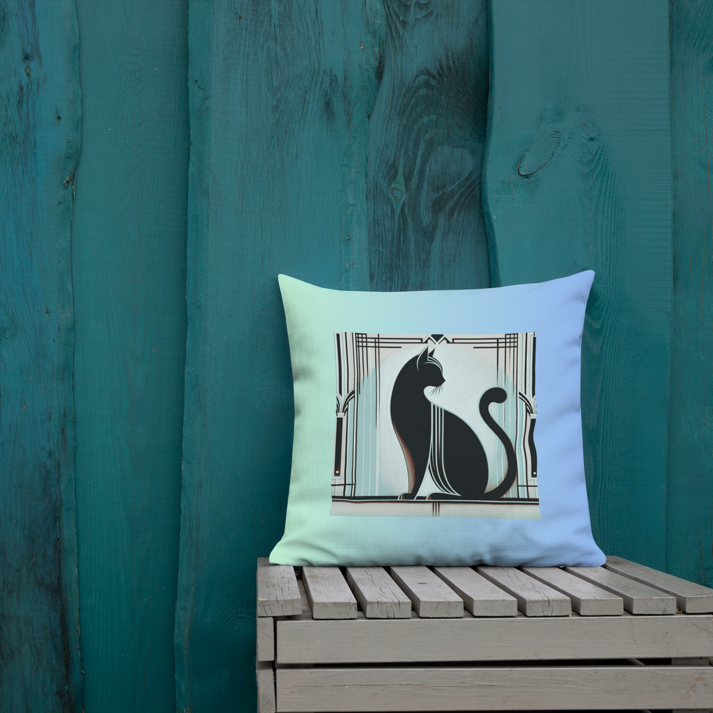 Pillow Art Deco Cat Gift Presence Design For Cat Lovers Rescue Cat Royal Cat Sarcastic Feline Gift Throw Cushion Diva Décor Cat Mom Cat Dad