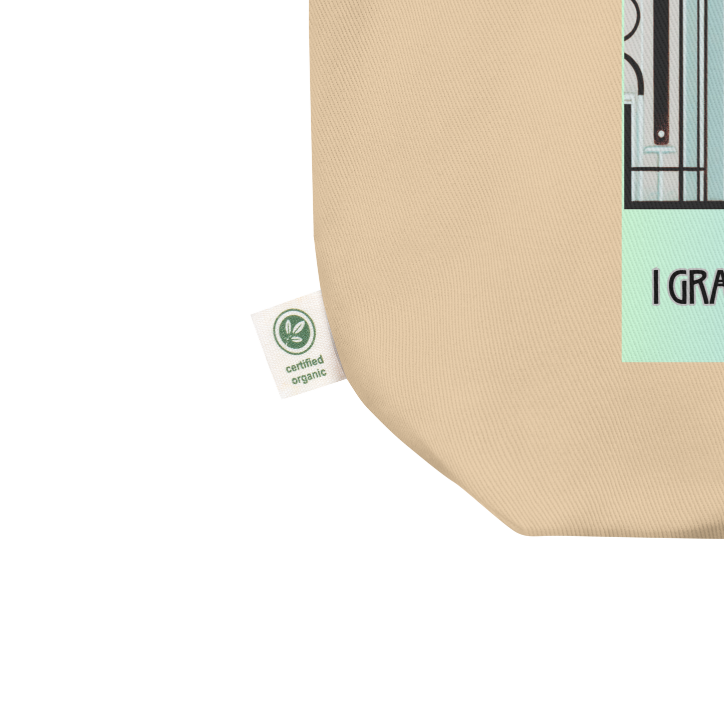 Organic Tote Bag Sarcastic Mixed Breed Cat Royal Feline Humor Kitty Quote Gift Reusable Bag Art Deco Catful For Cat Lovers Unique Design