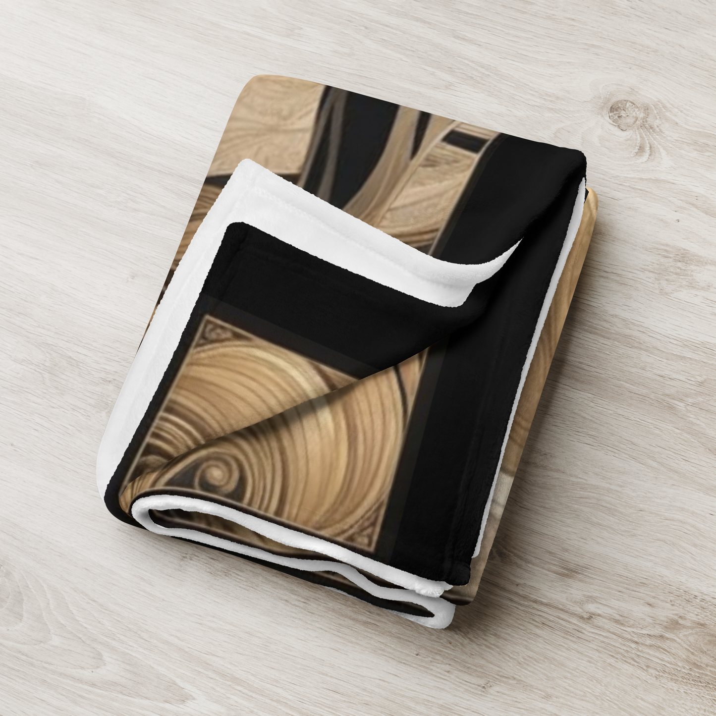 Elegant Art Deco Throw Blanket: Stylish Home Decor Not Only for Libra and Astrology Lovers