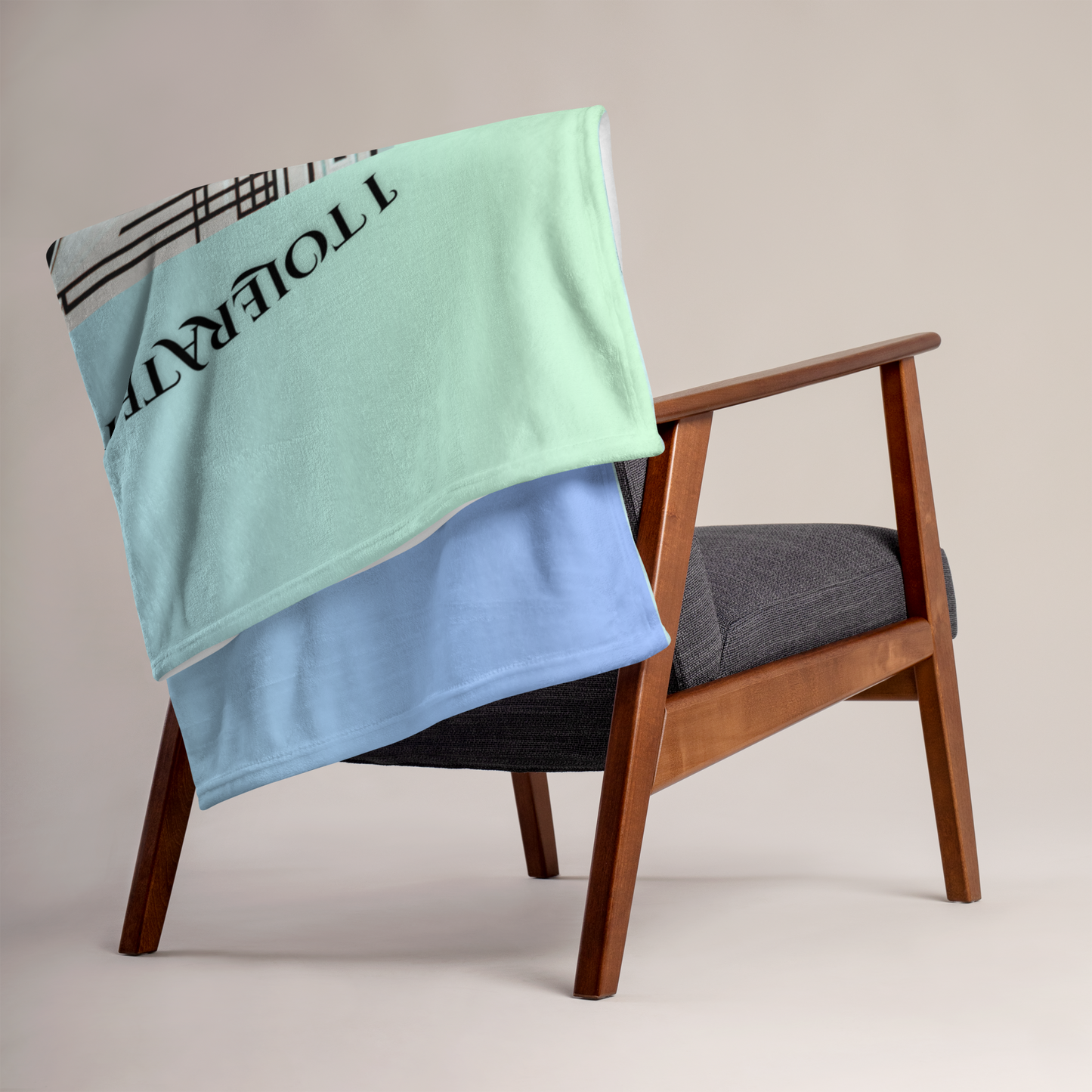 Throw Blanket Catful Proud Cat Mom Rescue Cat Cozy Blanket Sassy Art Deco Tolerate Gift for Cat Lover