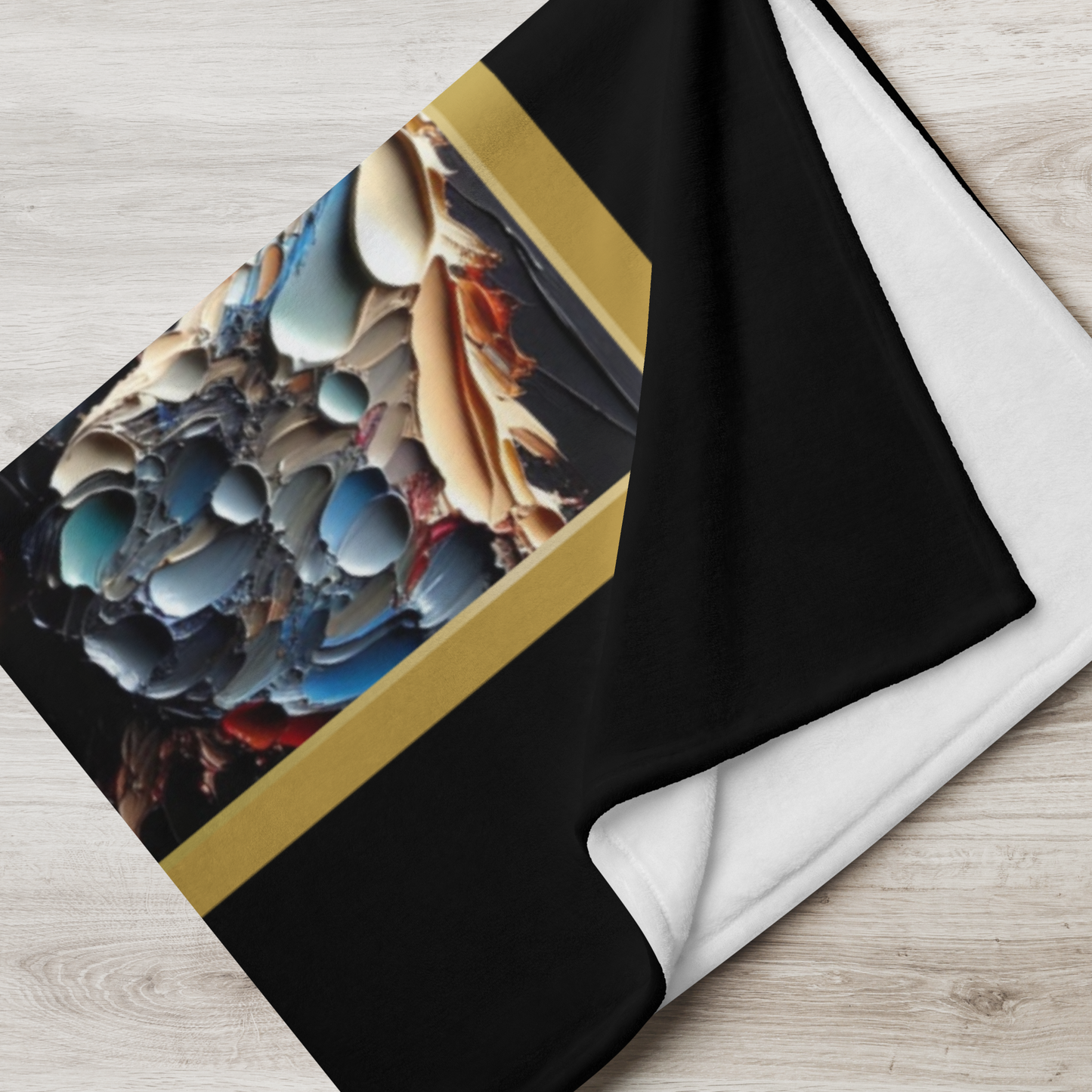 Throw Blanket Dogful Mixed Breed Dog Mom Artistic Design Cozy Rescue Dog Blanket Gift for Dog Lover