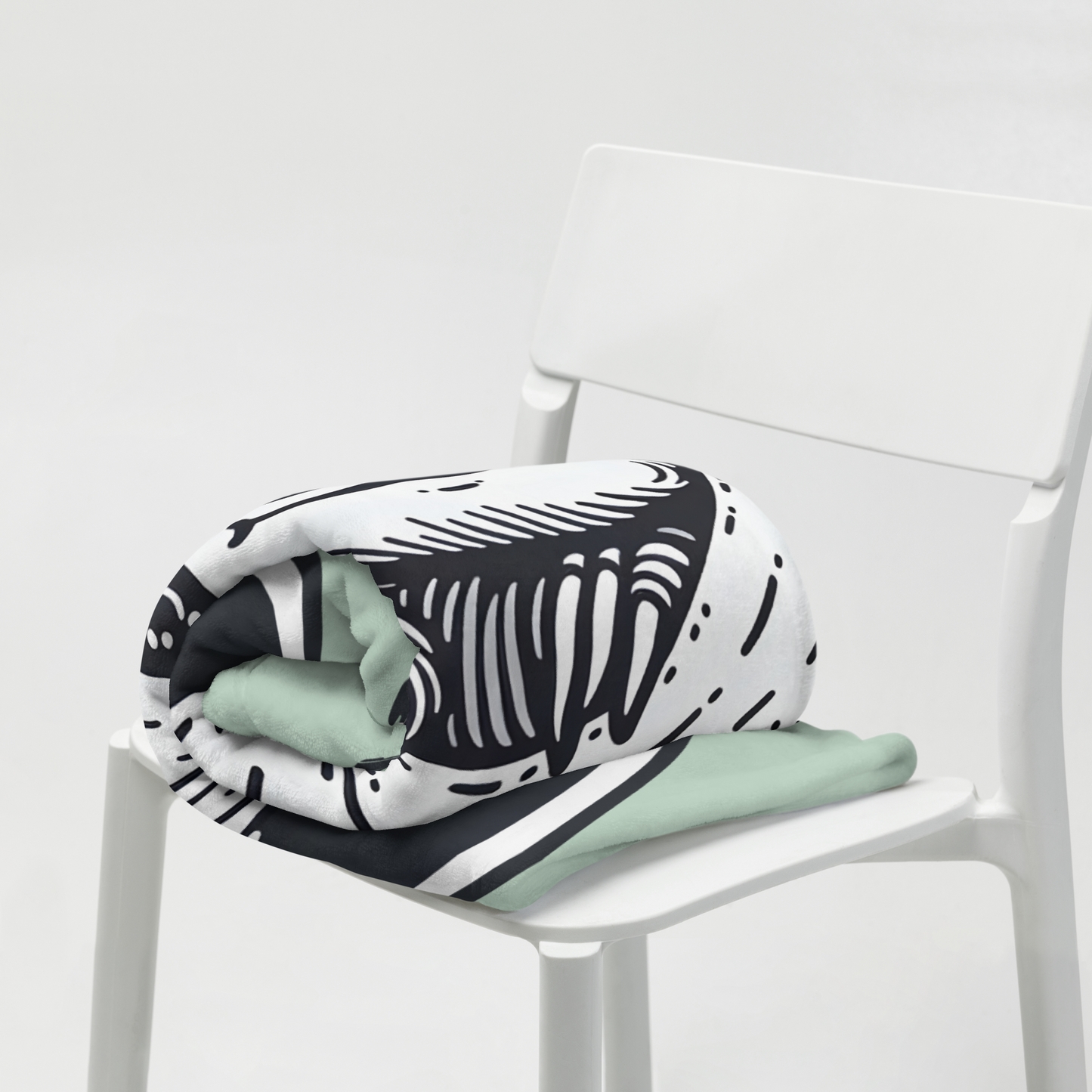 Funny Sloth Throw Blanket: Cozy Gift for Animal Lovers