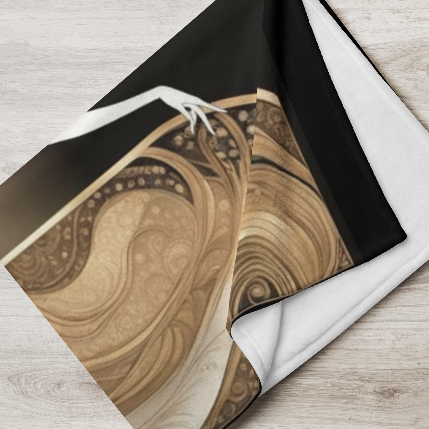 Elegant Art Deco Throw Blanket: Stylish Home Decor Not Only for Libra and Astrology Lovers