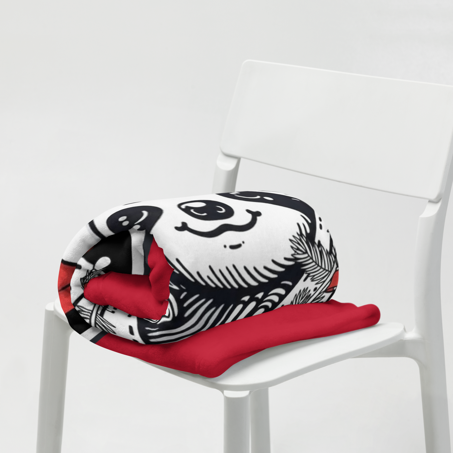 Funny Sloth Throw Blanket: Cozy Christmas Gift for Animal Lovers