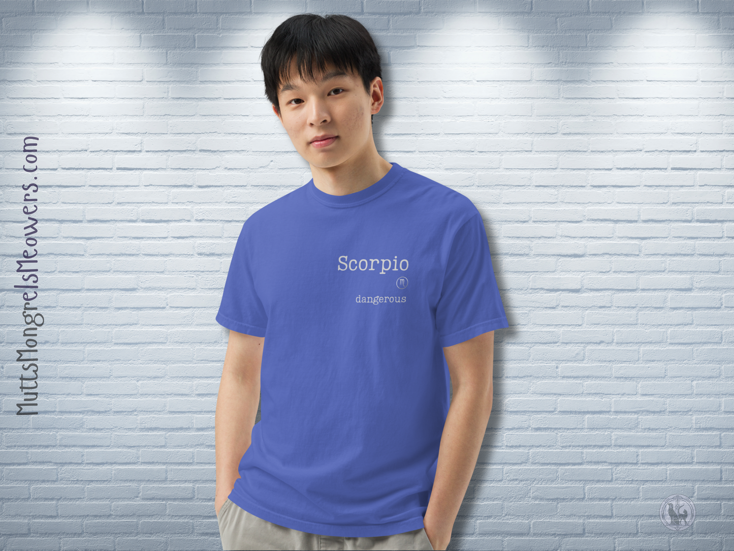 Unisex Dangerous Scorpio Astrology T-Shirt - Comfort Colors Zodiac Gift Tee