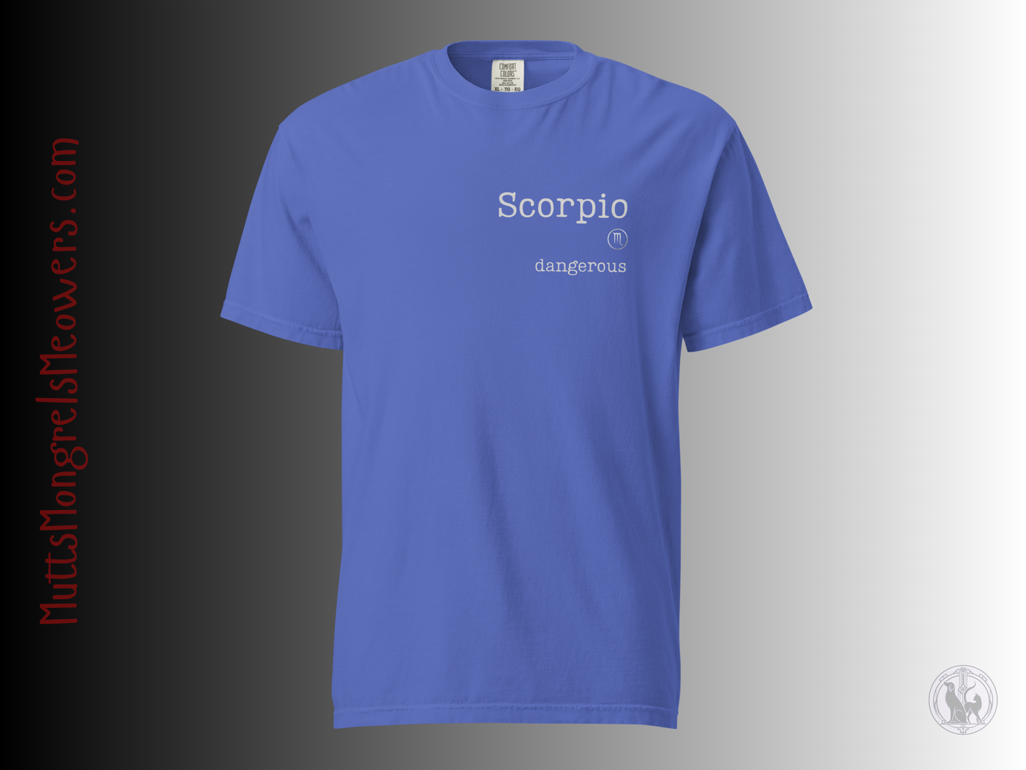 Unisex Dangerous Scorpio Astrology T-Shirt - Comfort Colors Zodiac Gift Tee